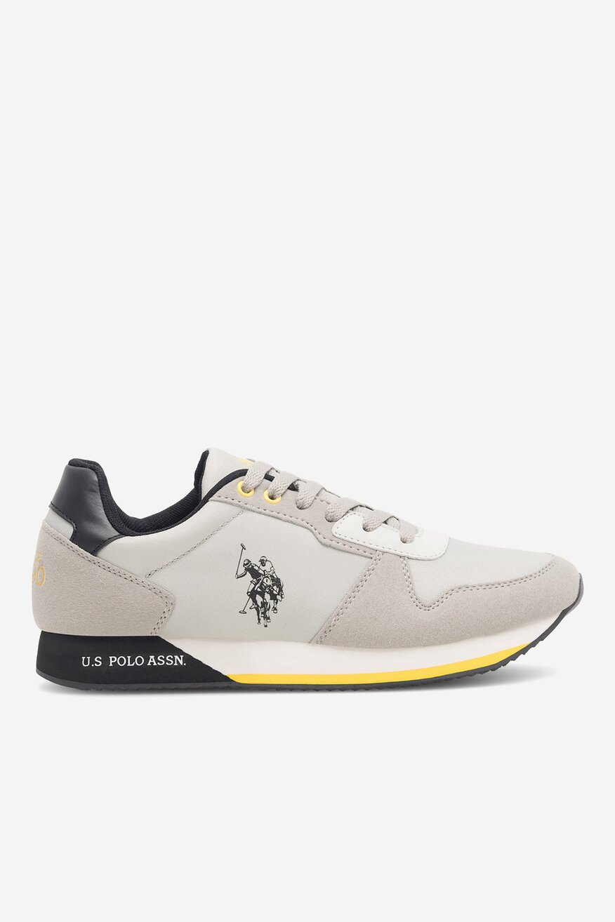 Sneakers U.S. POLO ASSN. NOBIL011M/CNH1 Szary jasny