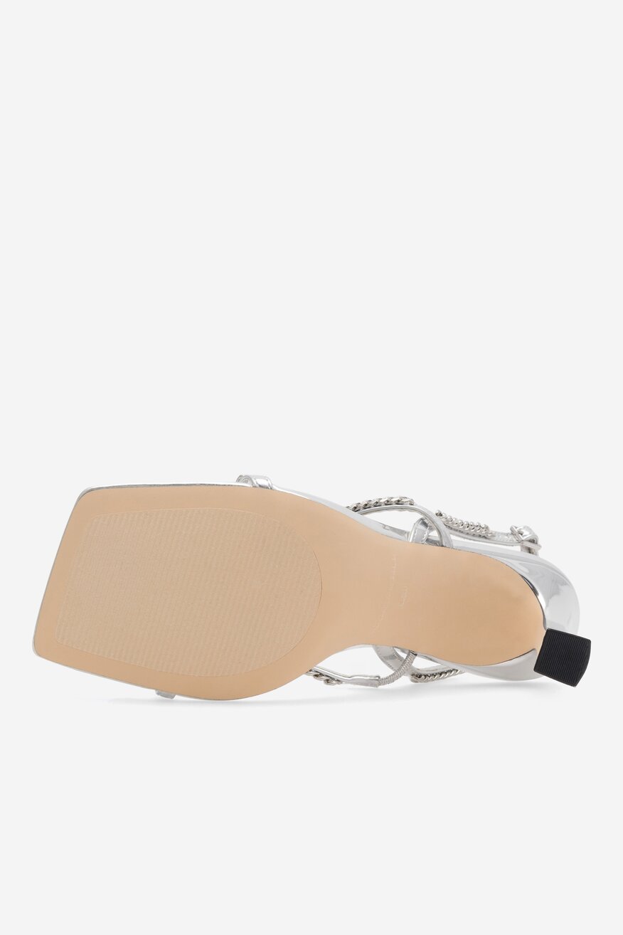 Sandały MARC FISHER F-DROID SIL01 Srebrny