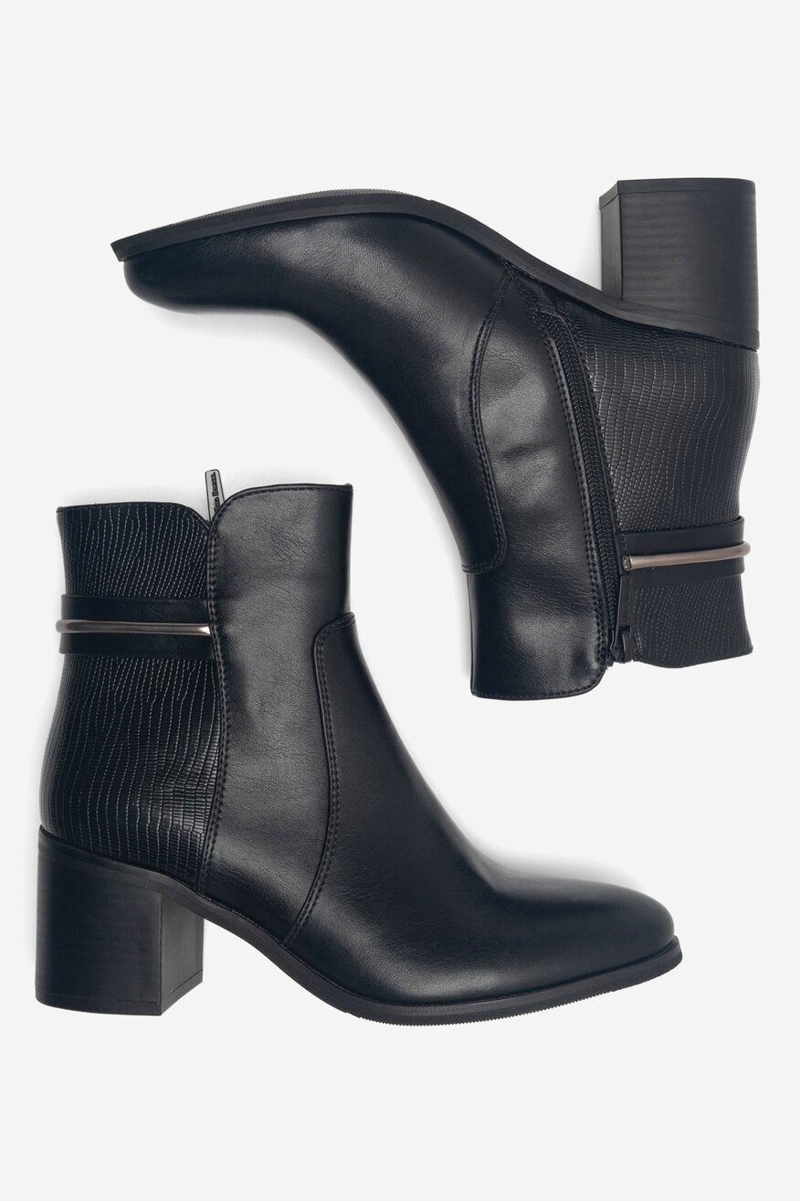 Botki Clara Barson LILOU WS22405-05 Czarny