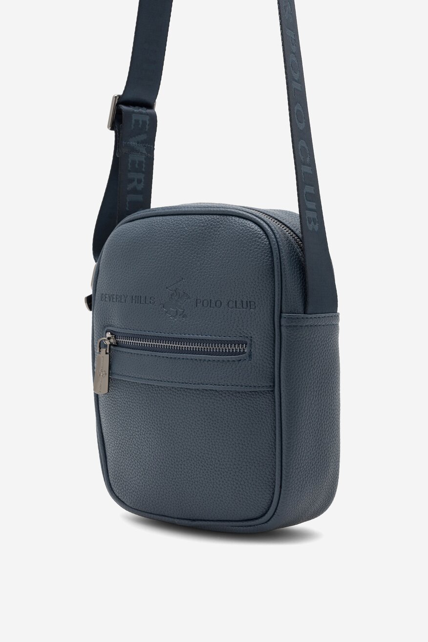 Torba męska Beverly Hills Polo Club BHPC-M-02-A23 Granatowy