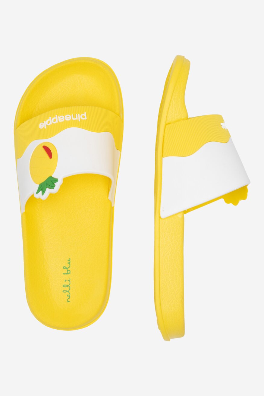 Klapki basenowe Nelli Blu CA22187D Żółty