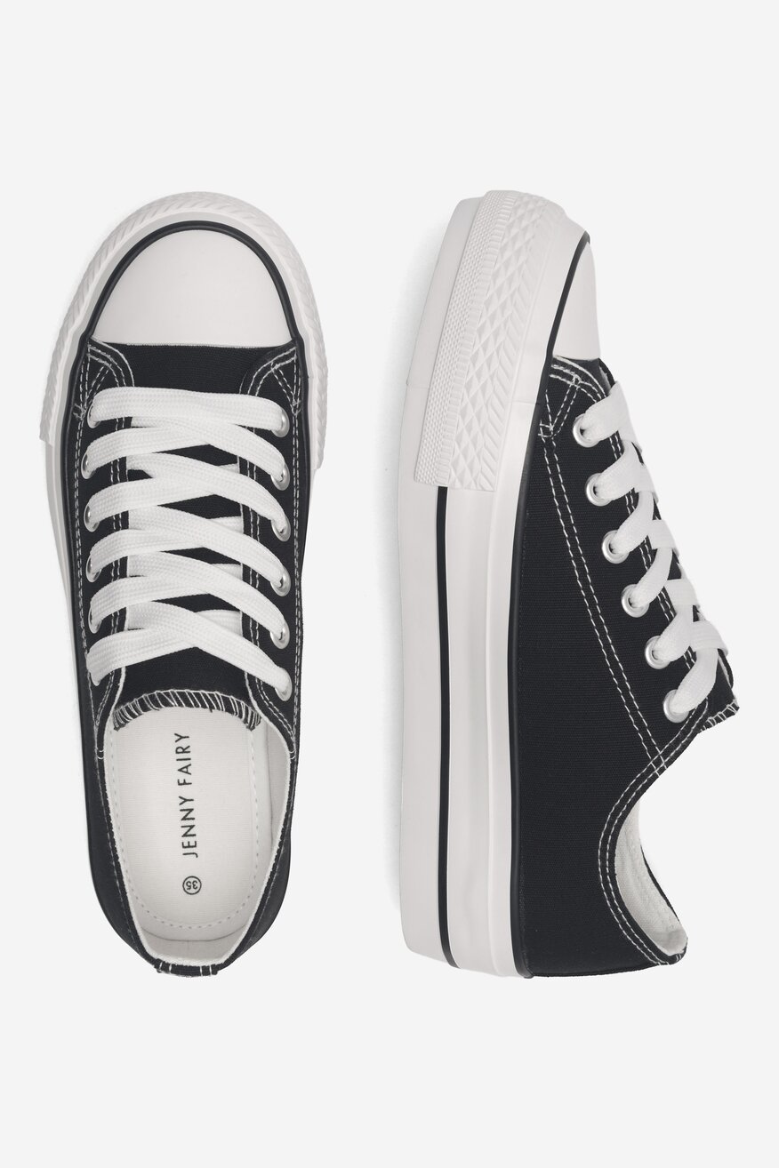 Trampki Jenny Fairy WS160701-02ECO Czarny