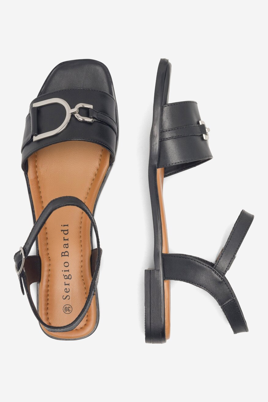 Sandały Sergio Bardi WI16-B1033-03SB Czarny