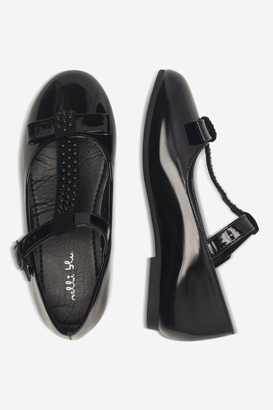 Baleriny Nelli Blu CM221210-3 Czarny