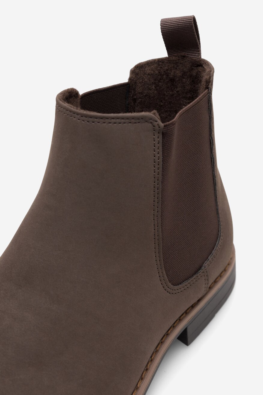 Botki Lanetti MYL8495-2 Brązowy ciemny