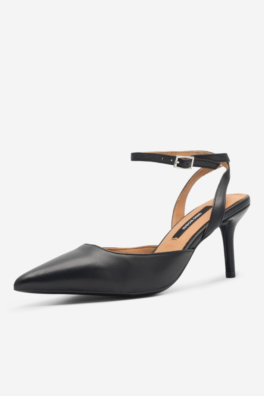 Czółenka Gino Rossi MARSALA-V866-48 Czarny