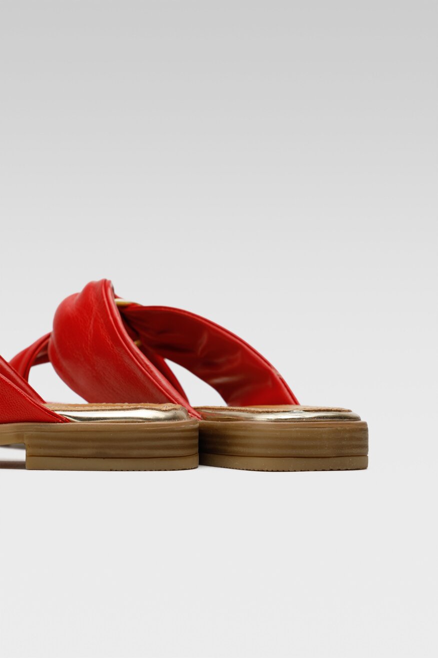 Klapki Sergio Bardi WI16-MENA-10SB Czerwony
