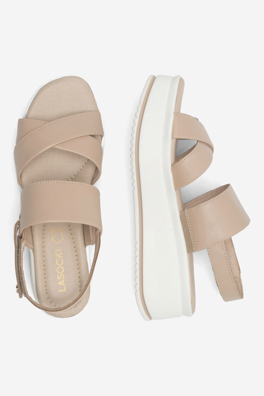 Sandały Lasocki DELEY ARC-4883-09 Beżowy