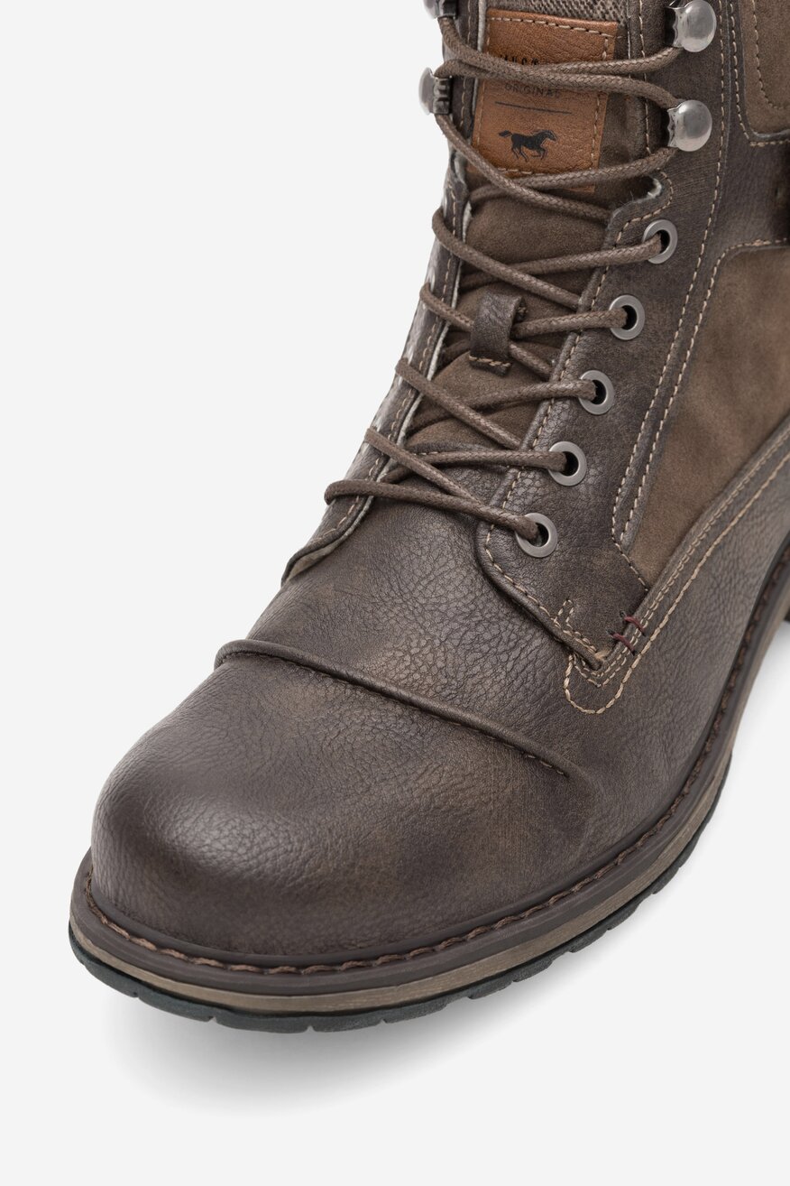 Trzewiki Mustang 4157-605 Brązowy ciemny