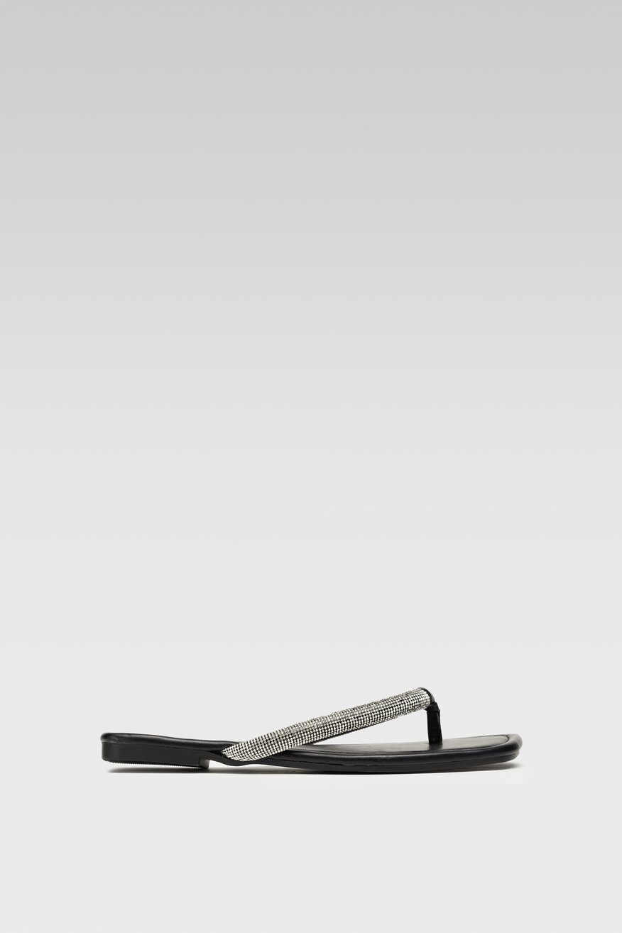 Klapki Quazi LS5521-02 Czarny