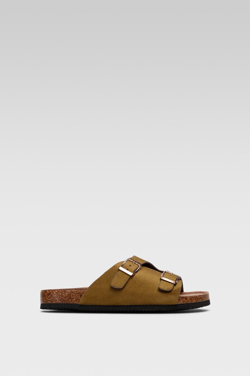 Klapki Go Soft AGK21121 Khaki