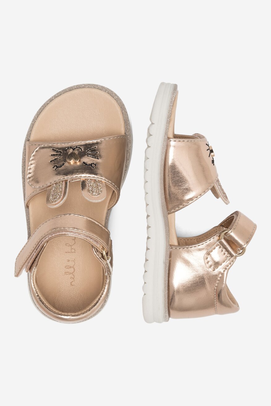 Sandały Nelli Blu CM220813-1 Złoty