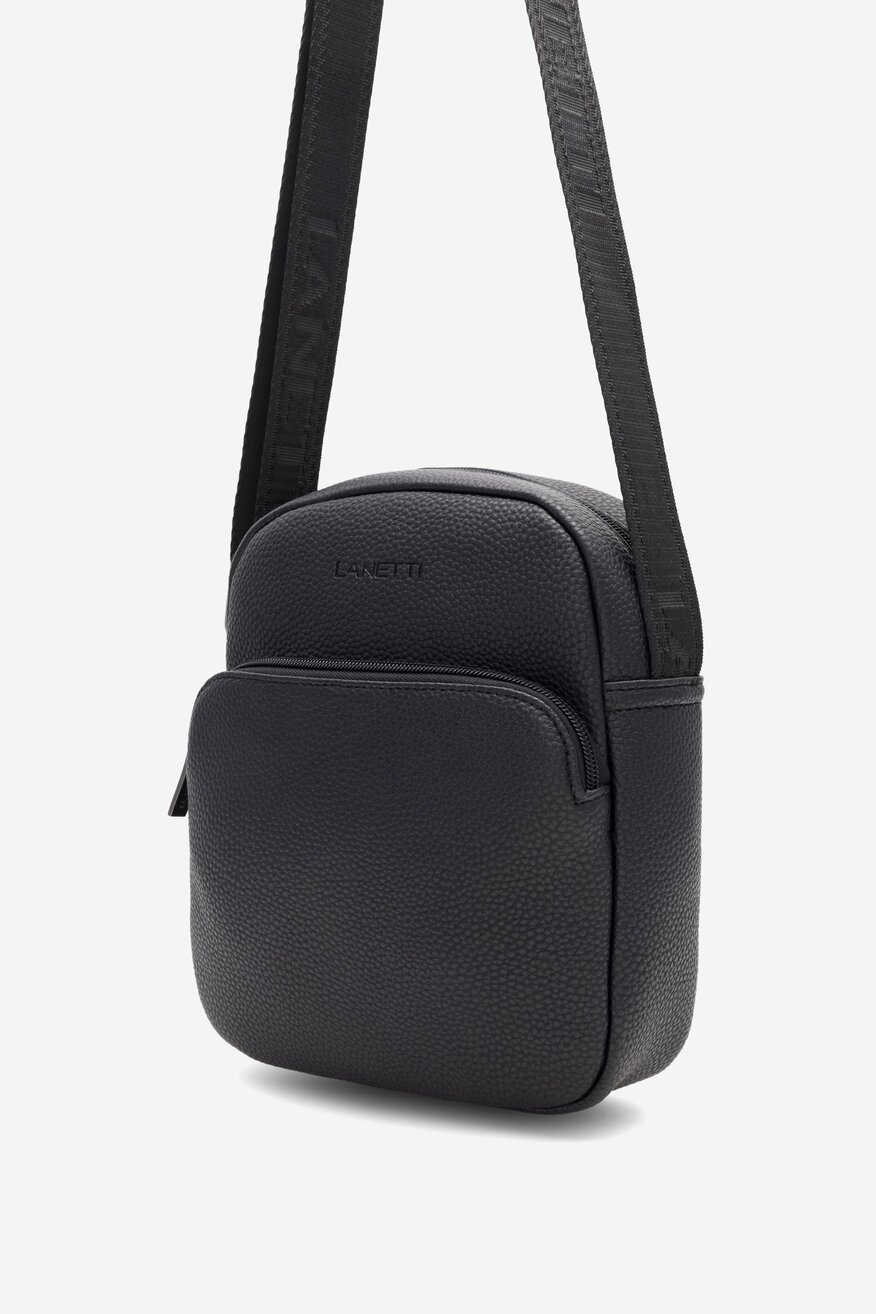 Torba męska Lanetti LAN-J-002-004R Czarny