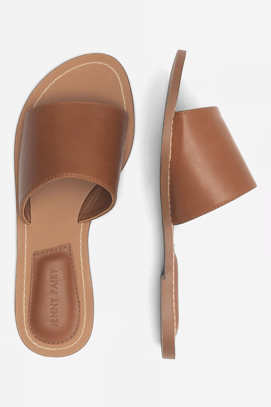 Klapki Jenny Fairy PENNY LS5186-24 Brązowy
