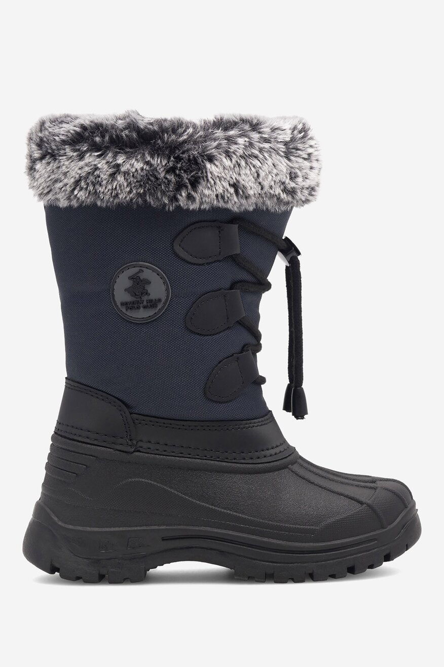 Kozaki Beverly Hills Polo Club CM230311-1X(III)CH Granatowy