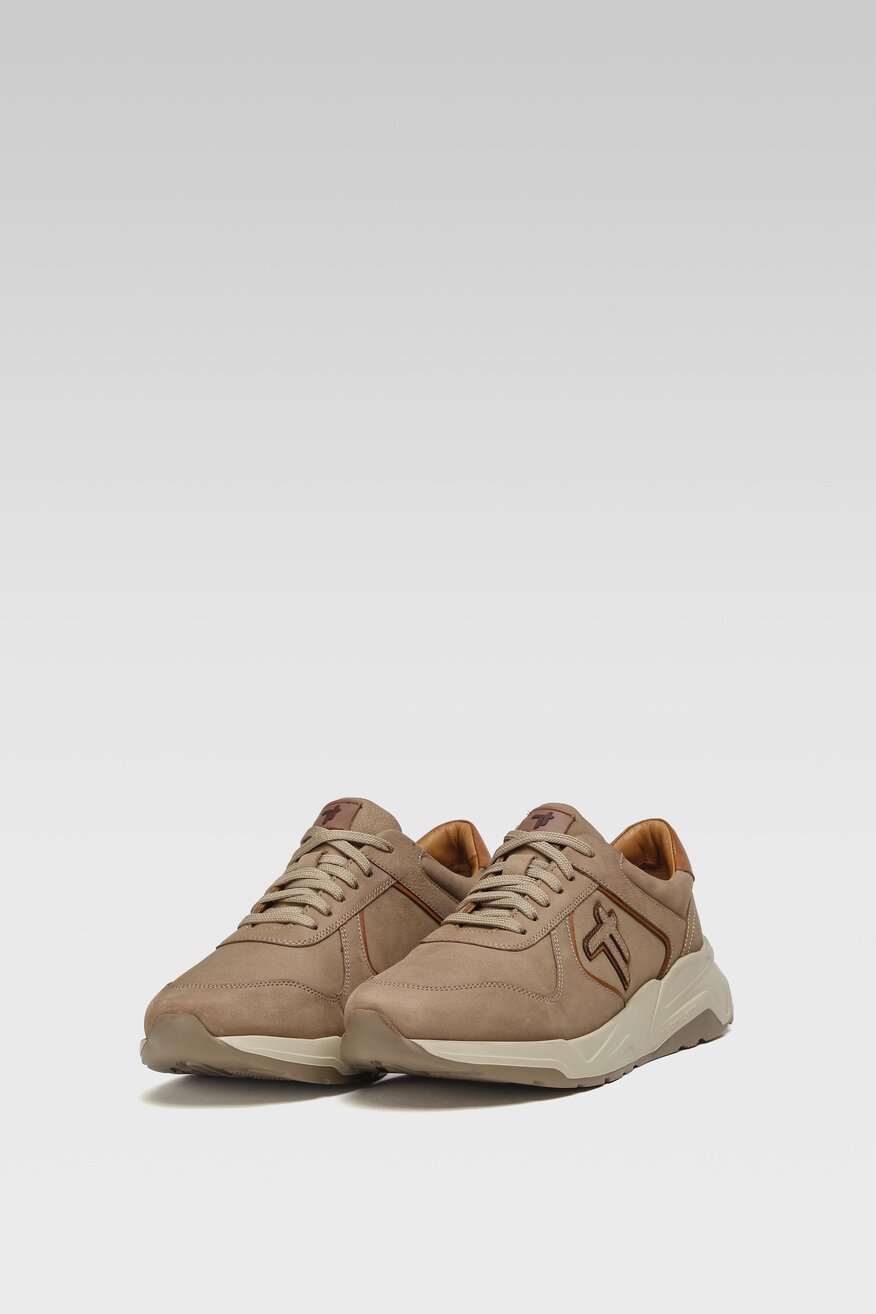 Półbuty Togoshi MI07-B112-A942-01 Beżowy