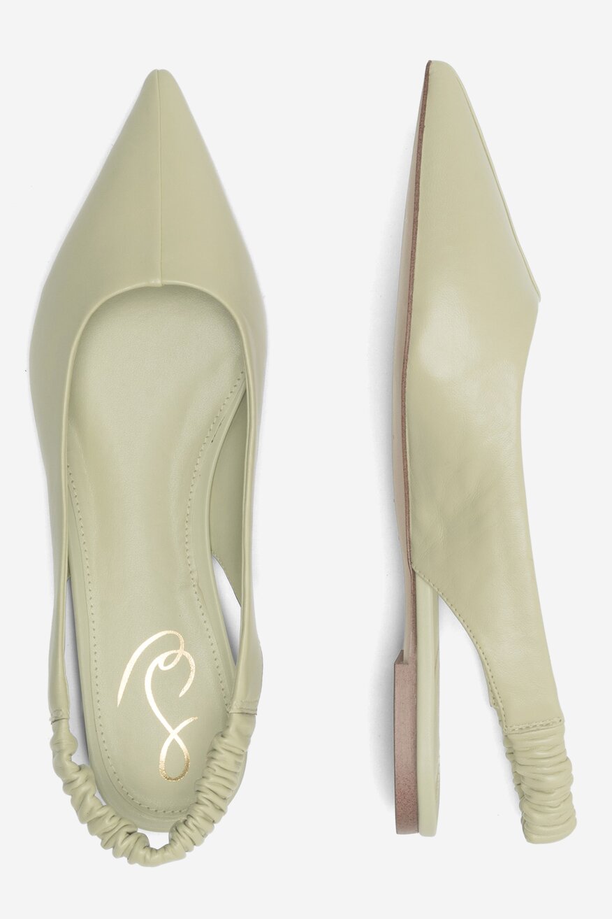 Baleriny SAM EDELMAN I0349L1300 Zielony jasny