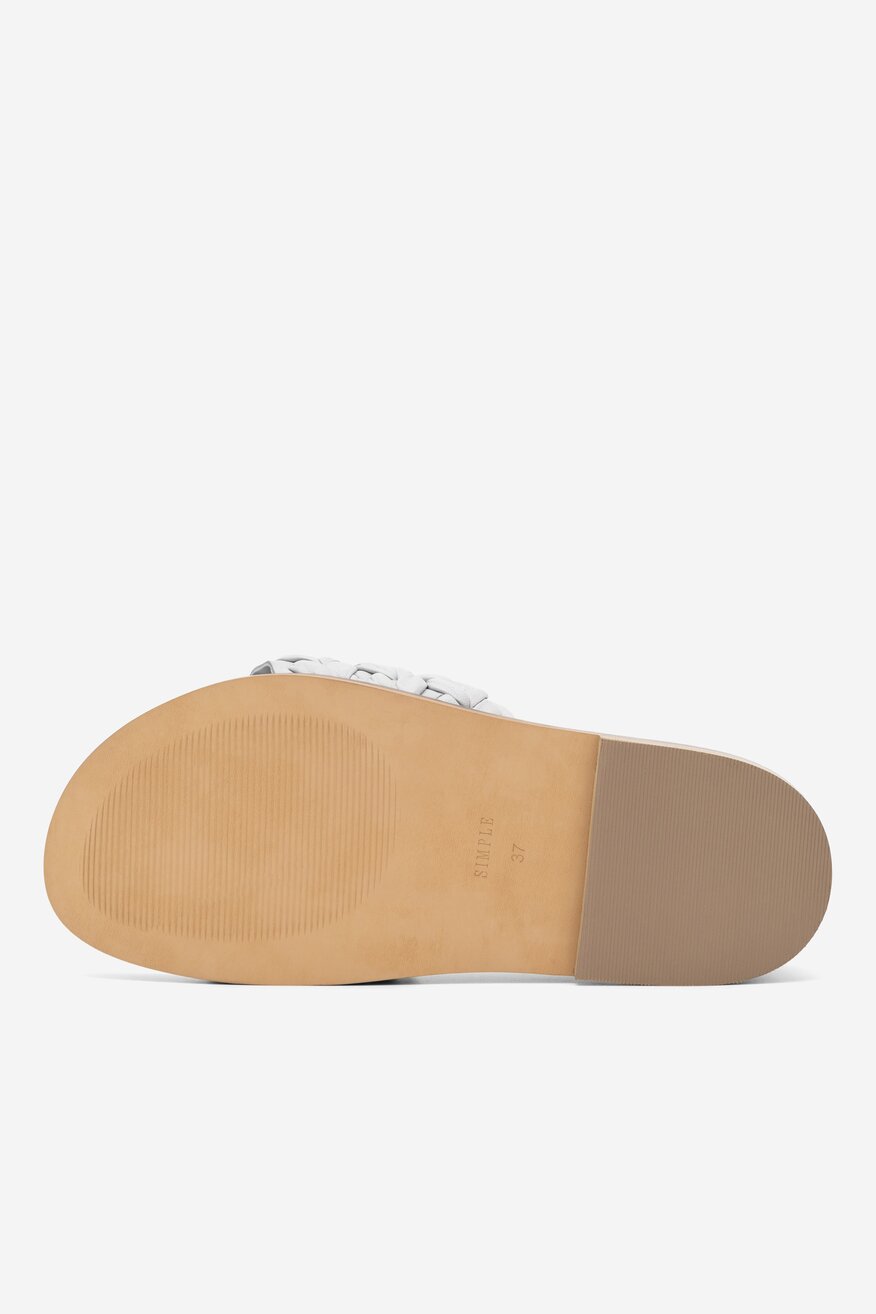 Klapki SIMPLE MIRELLA-35557 Niebieski