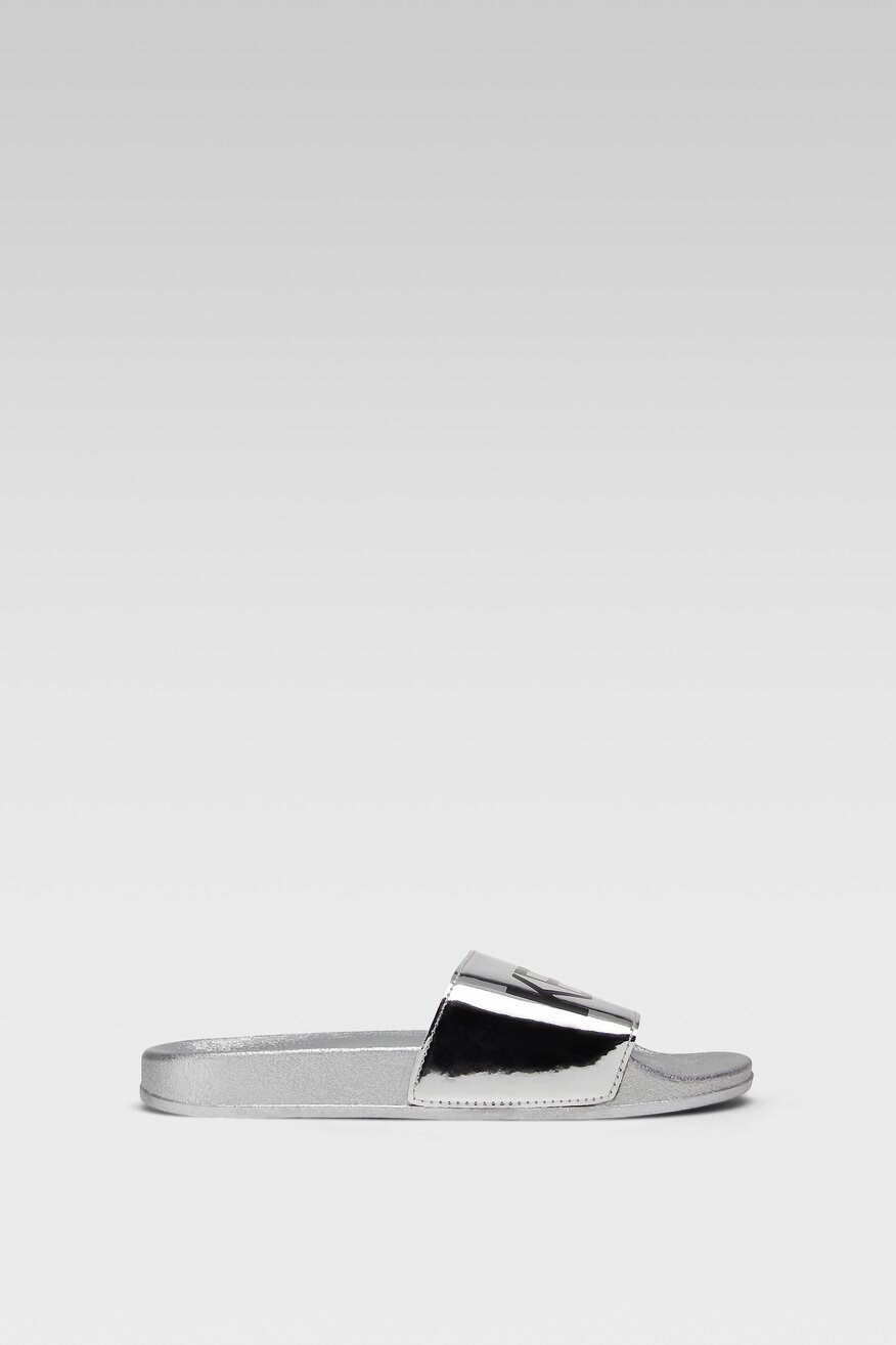 Klapki basenowe Bassano 55223 Srebrny