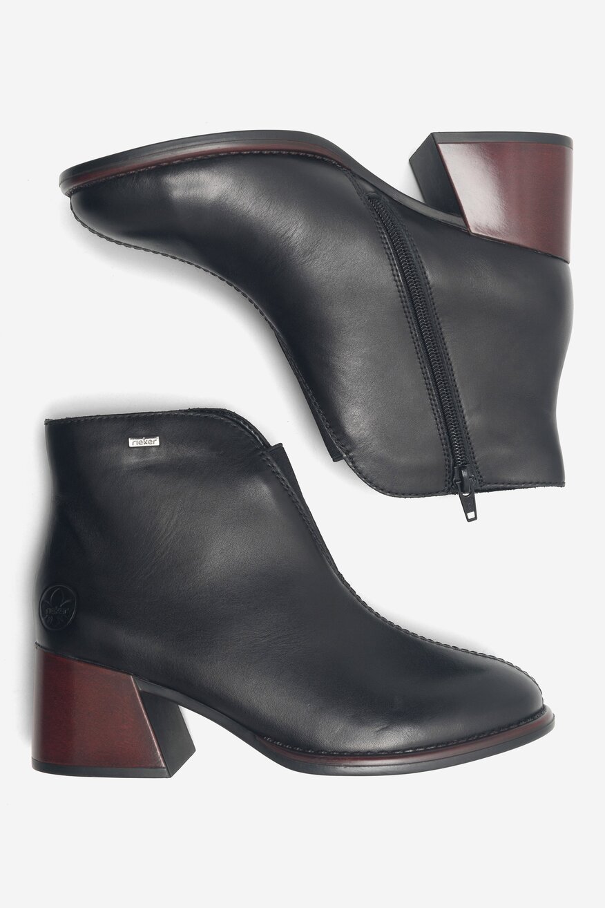 Botki Rieker 79350-00 Czarny