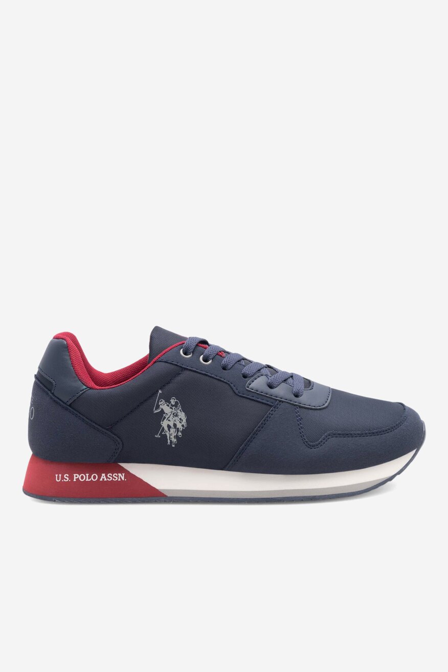 Sneakers U.S. POLO ASSN. NOBIL011M/CNH1 Niebieski