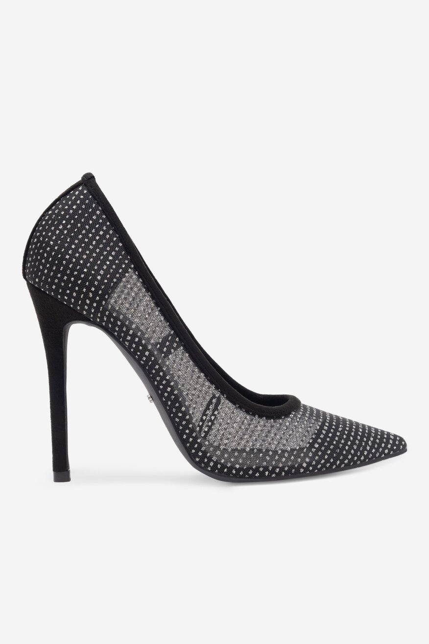 Czółenka DeeZee JENNIFER KL-HT92831-78 Czarny