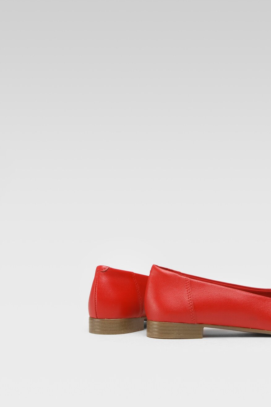 Baleriny Sarah Karen RST-KOLETTA-02 Czerwony