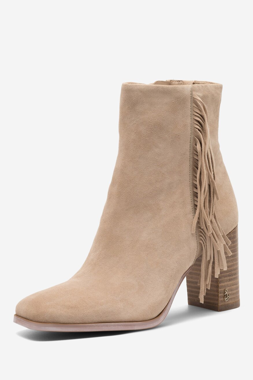 Botki SAM EDELMAN H8030L1250 Kremowy