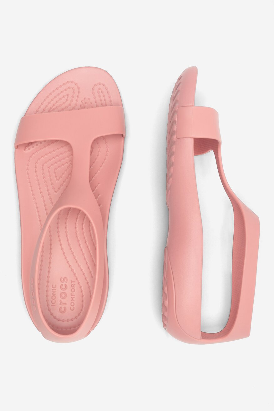 Klapki basenowe Crocs SERENA SANDAL 205469-682 Różowy