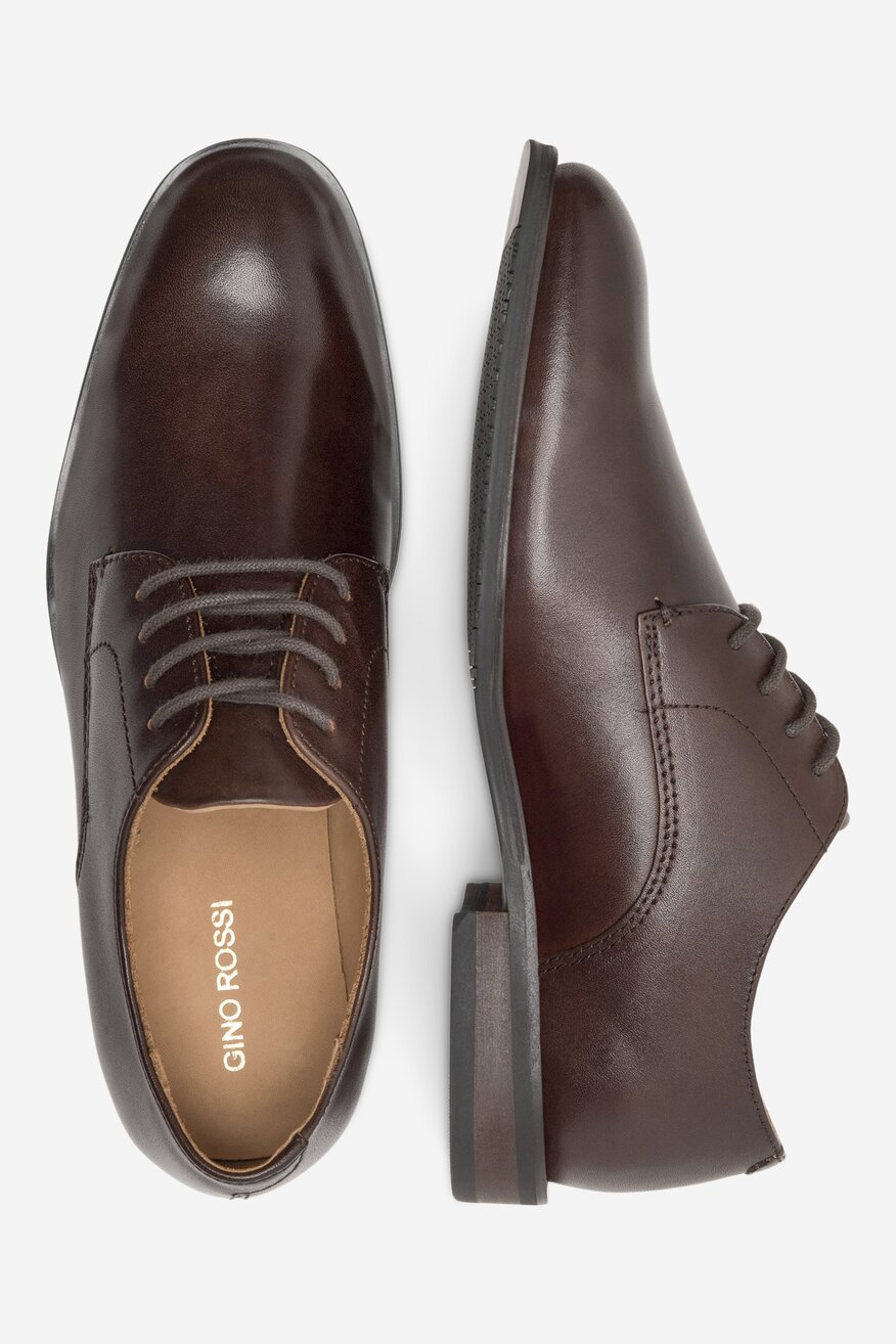 Półbuty Gino Rossi FABIO-02 123AM Brązowy