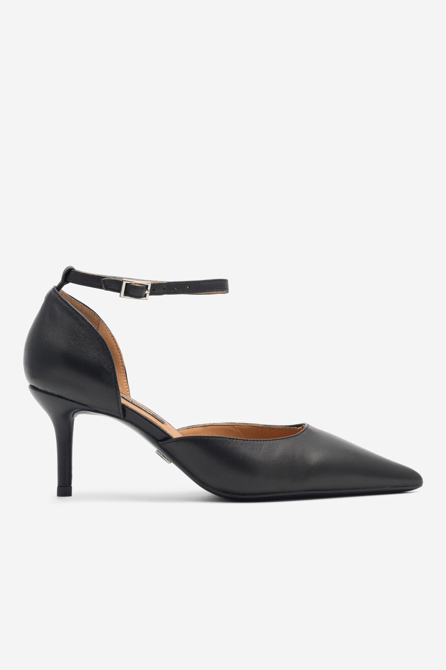 Czółenka Gino Rossi TROPEA-V866-48-1 Czarny