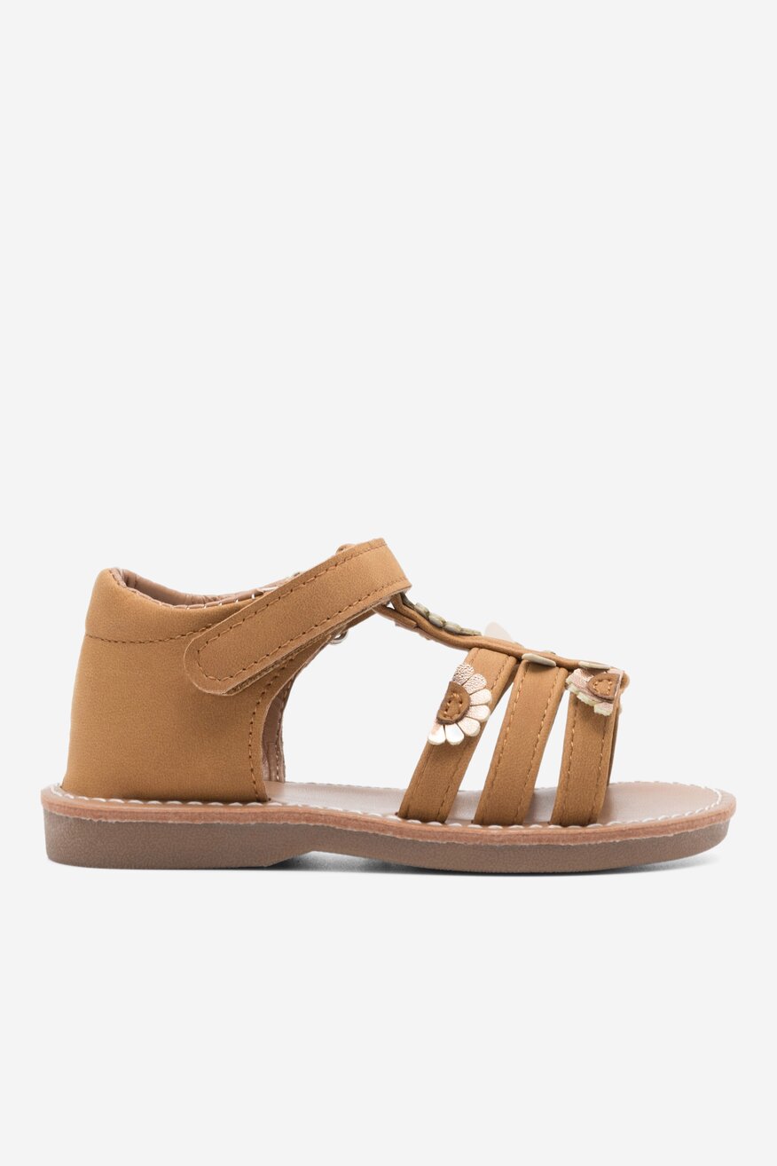 Sandały Nelli Blu CM220804-6 Brązowy