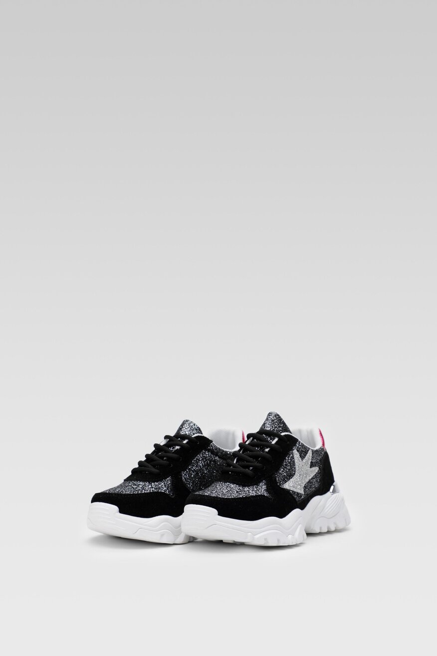 Półbuty DeeZee TS5227K-05 Czarny