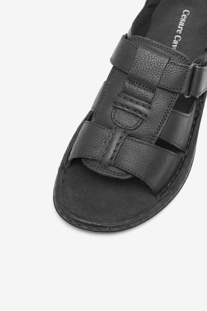 Sandały Cesare Cave 3544 Czarny