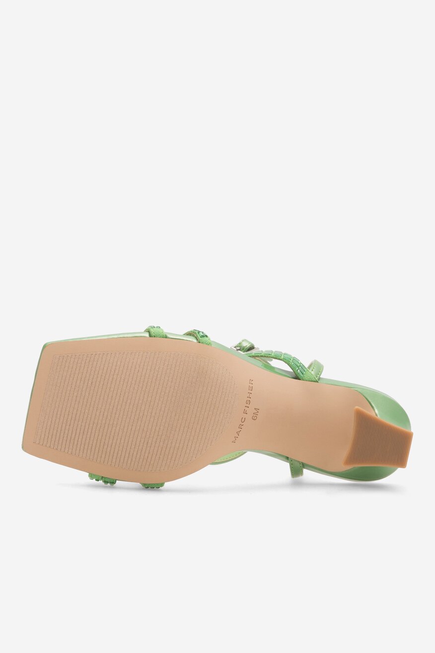 Sandały MARC FISHER F-ZALAY DGN01 Zielony ciemny