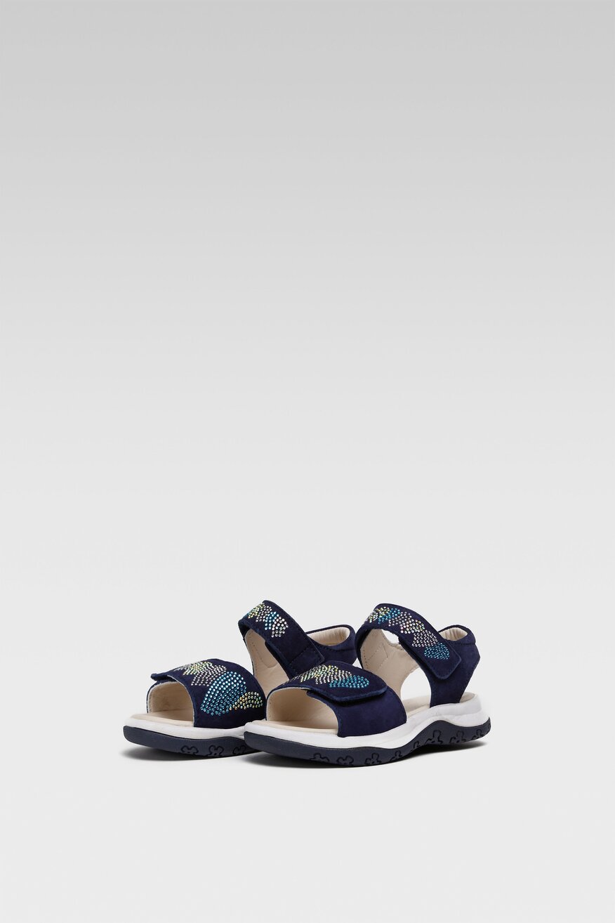 Sandały Lasocki Kids CI12-FLOWER-01 Granatowy