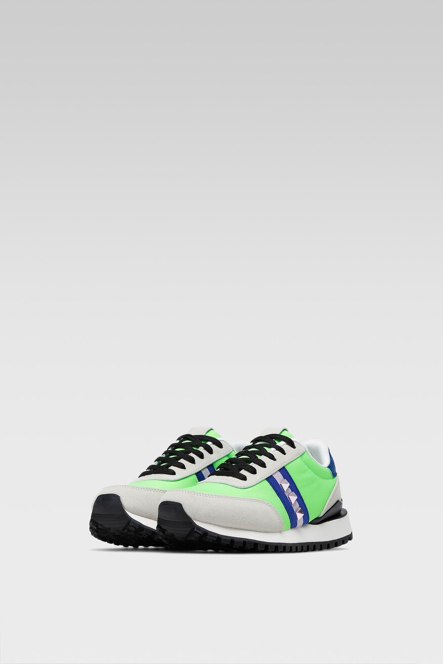 Półbuty Nylon Red WAG1191101A-01 Zielony