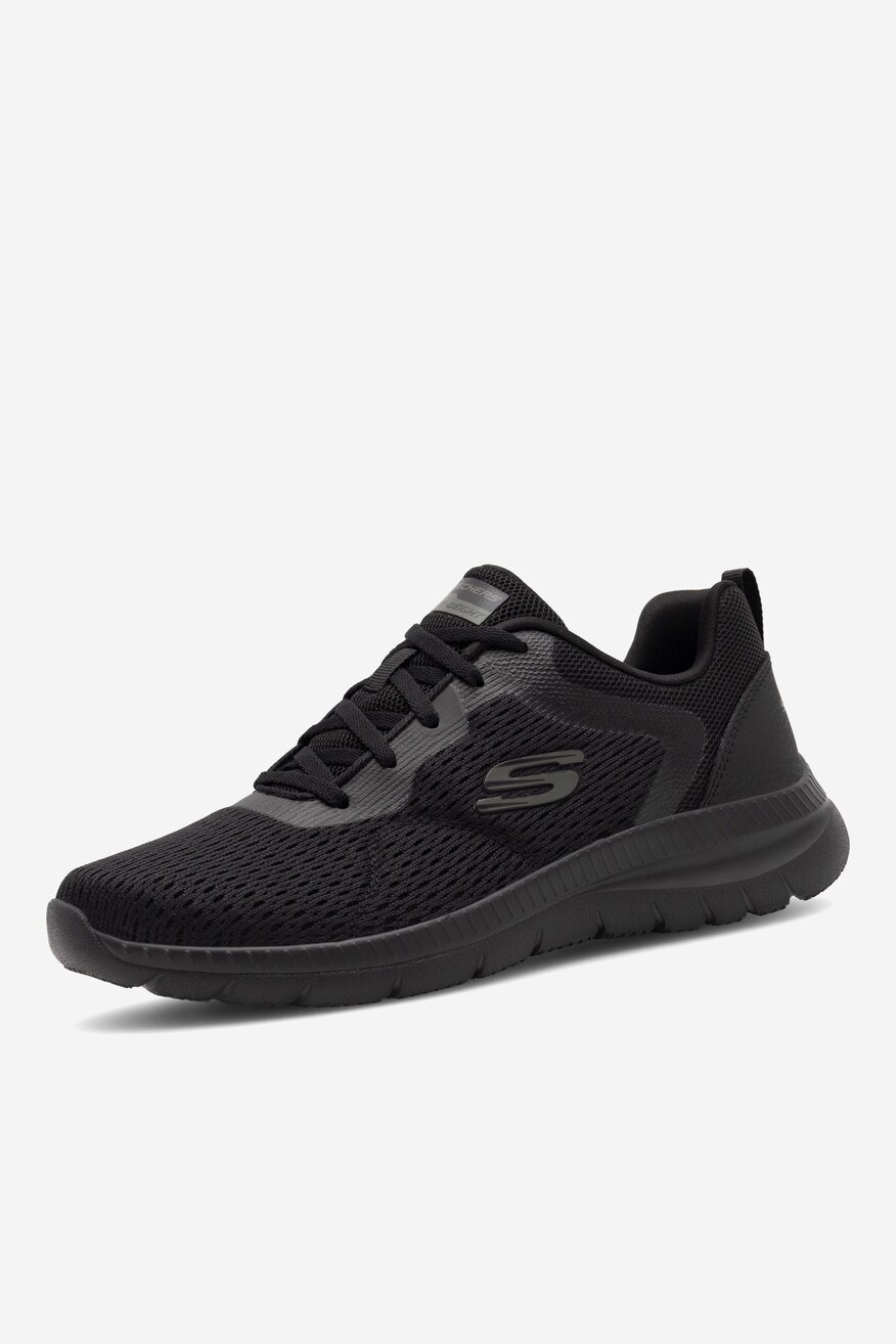 Obuwie sportowe Skechers BOUNTIFUL 12607 BBK. Czarny