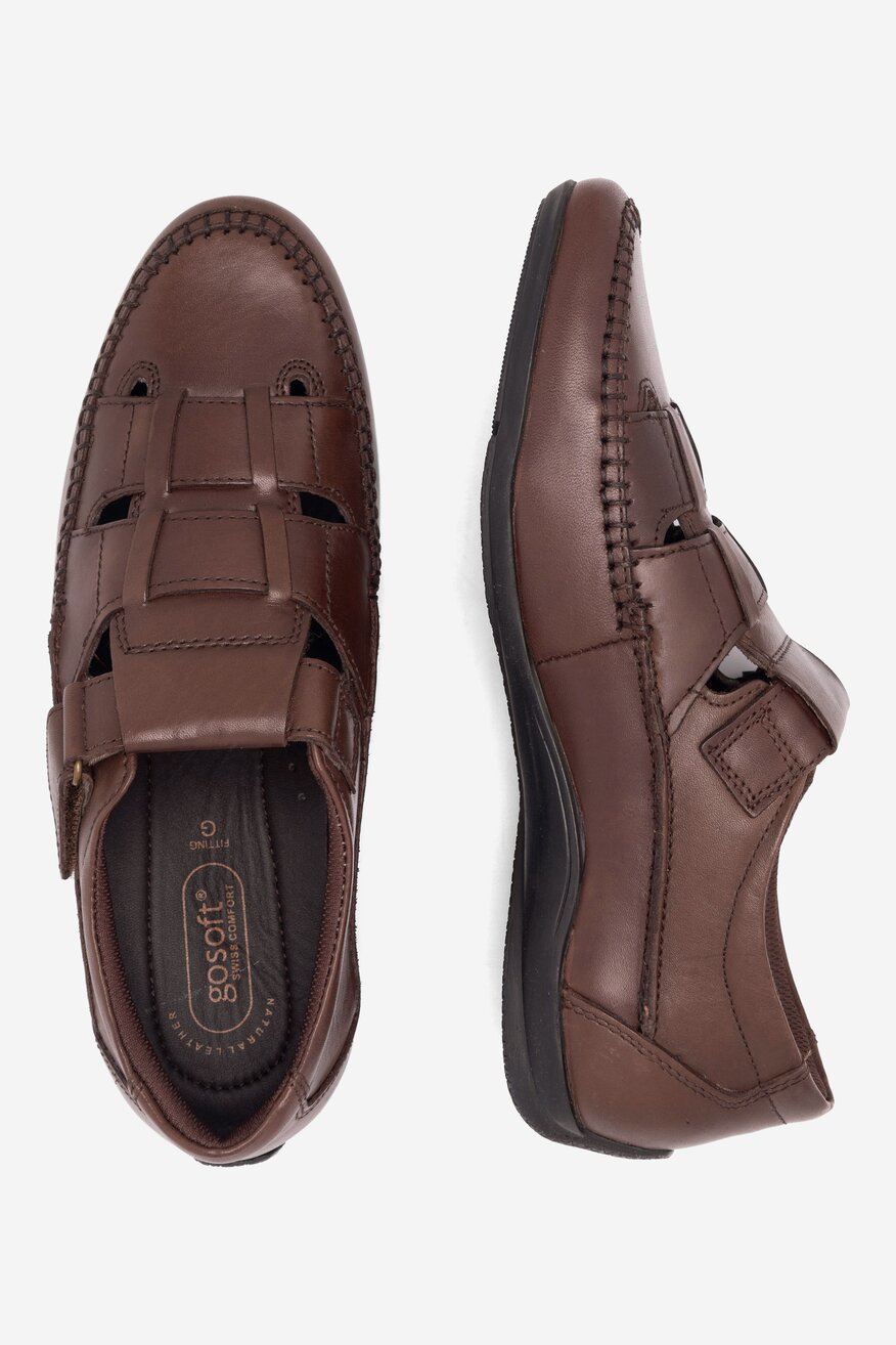 Sandały Go Soft 1322 Brązowy ciemny