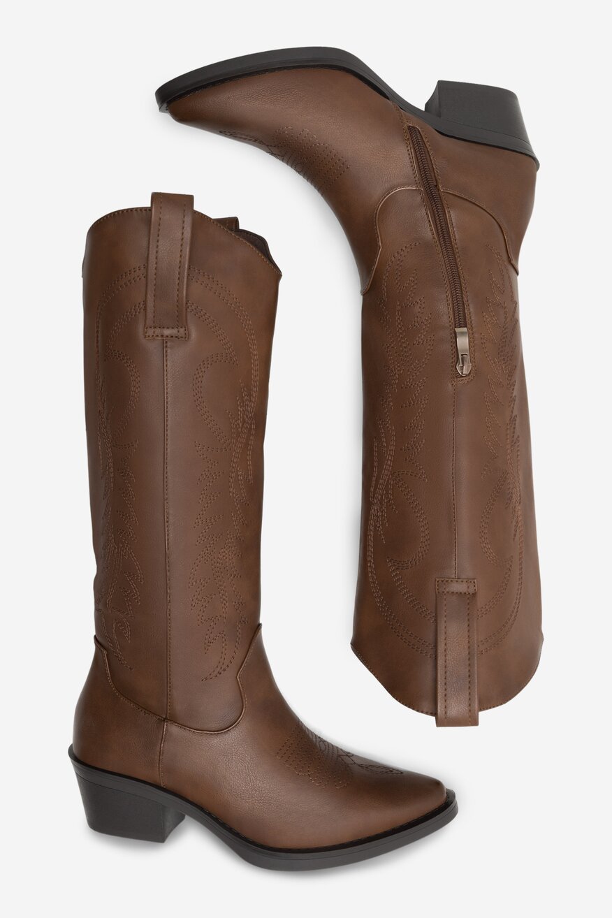 Kozaki Jenny Fairy GAJA HY236891-10A Brązowy