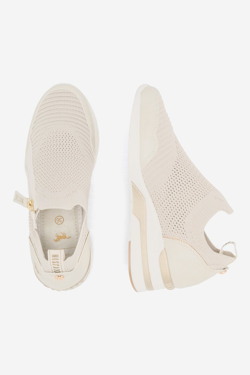 Półbuty Mustang 1378-401 Beżowy