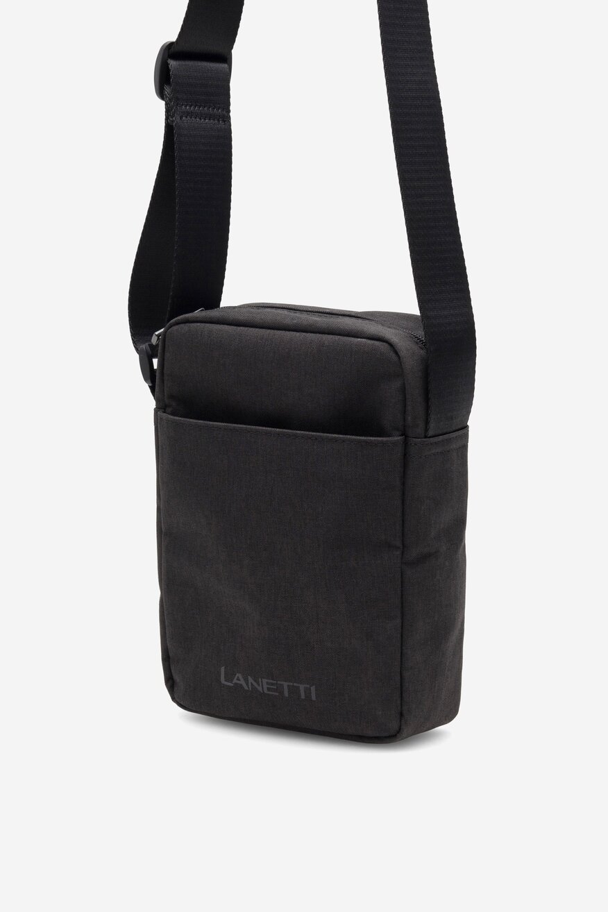 Torba męska Lanetti LAN-K-006-04R Czarny