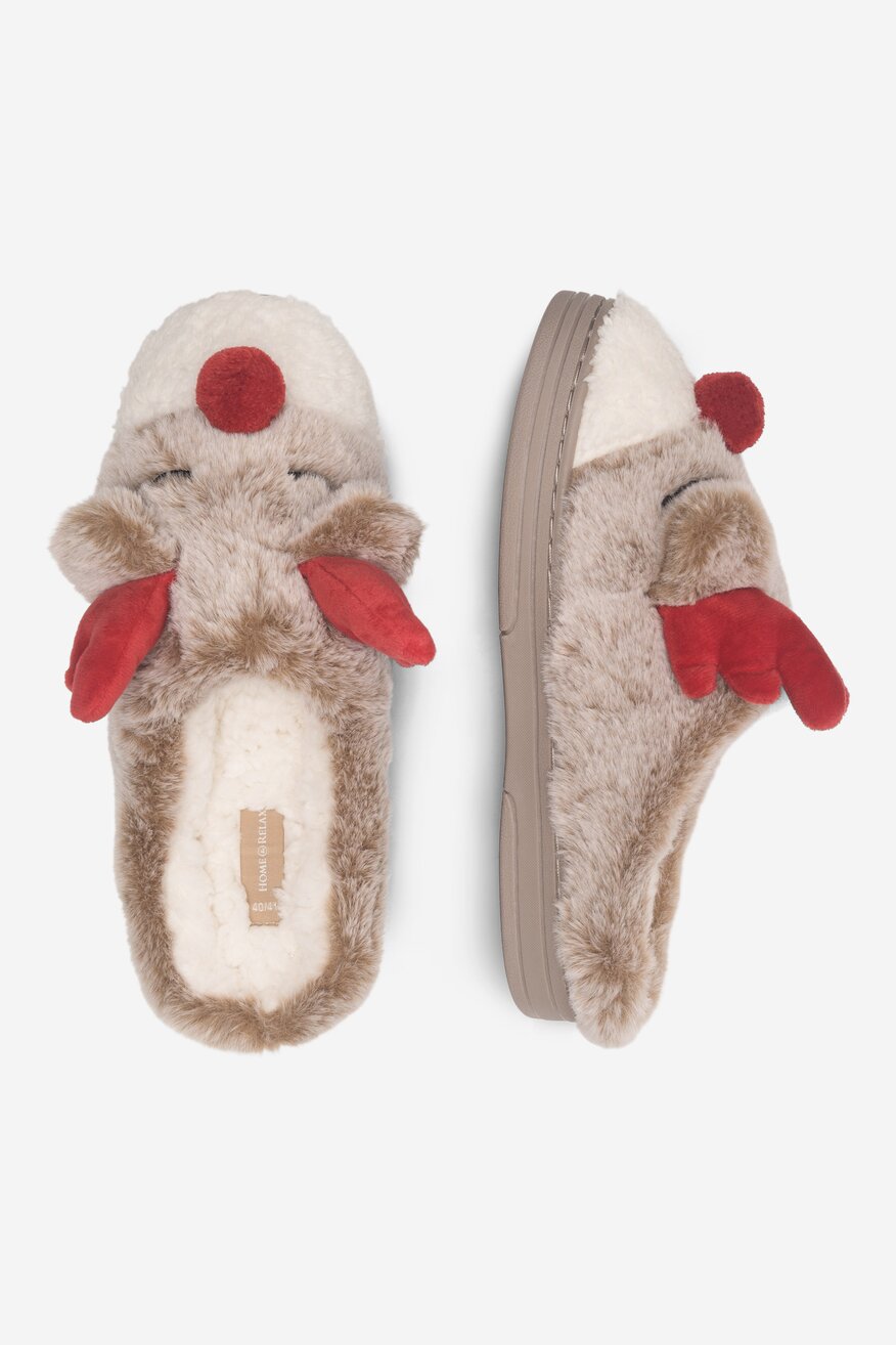 Kapcie Home&Relax C-AW-12 Brązowy