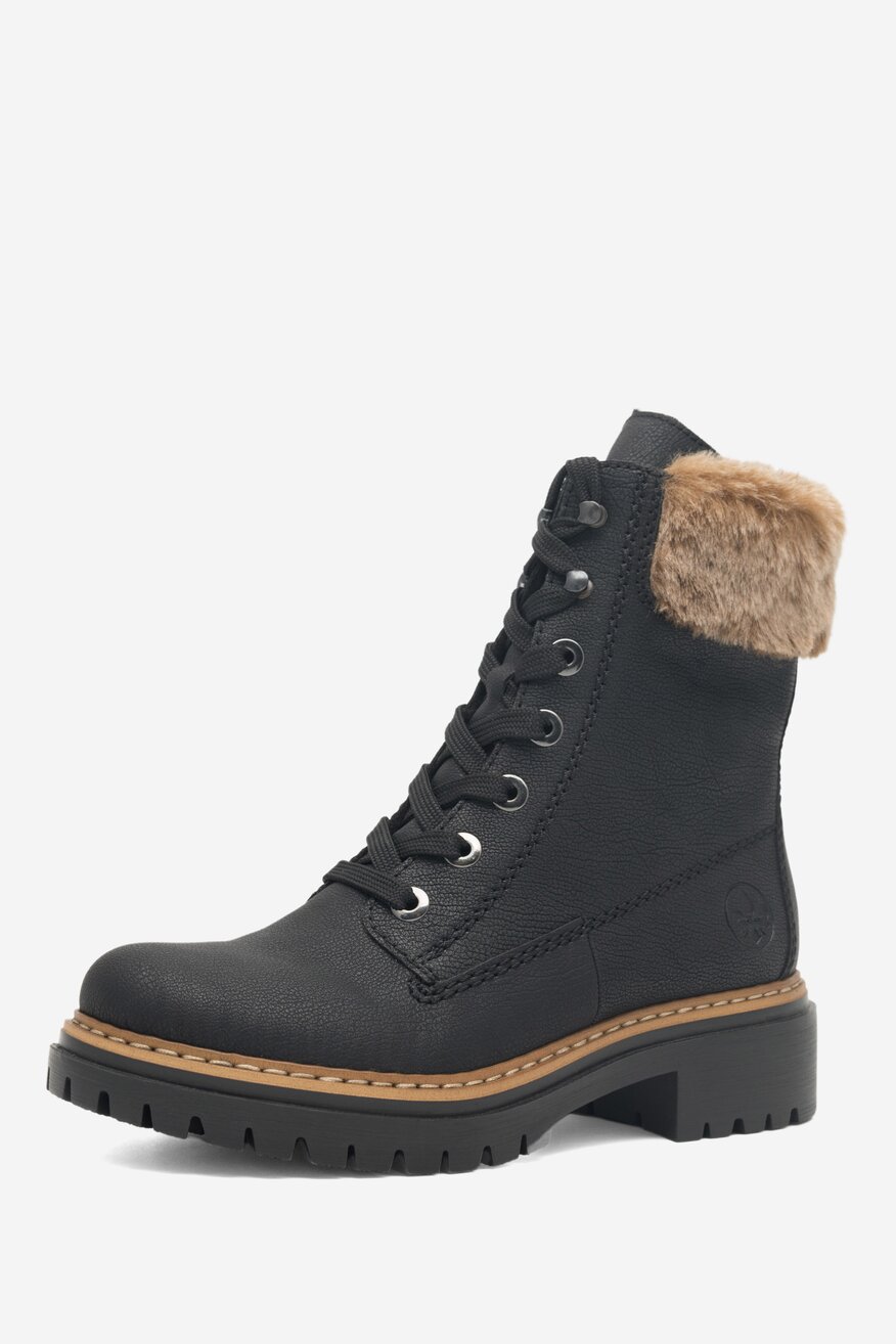 Trzewiki Rieker 72630-00 Czarny