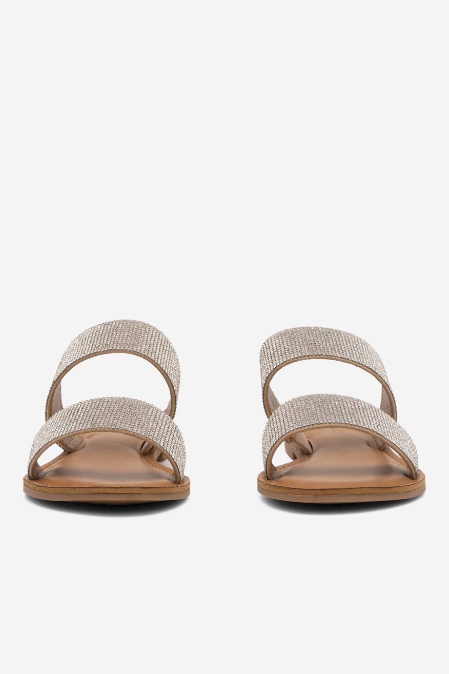 Klapki Jenny Fairy MINA FT15398AD-255 Srebrny