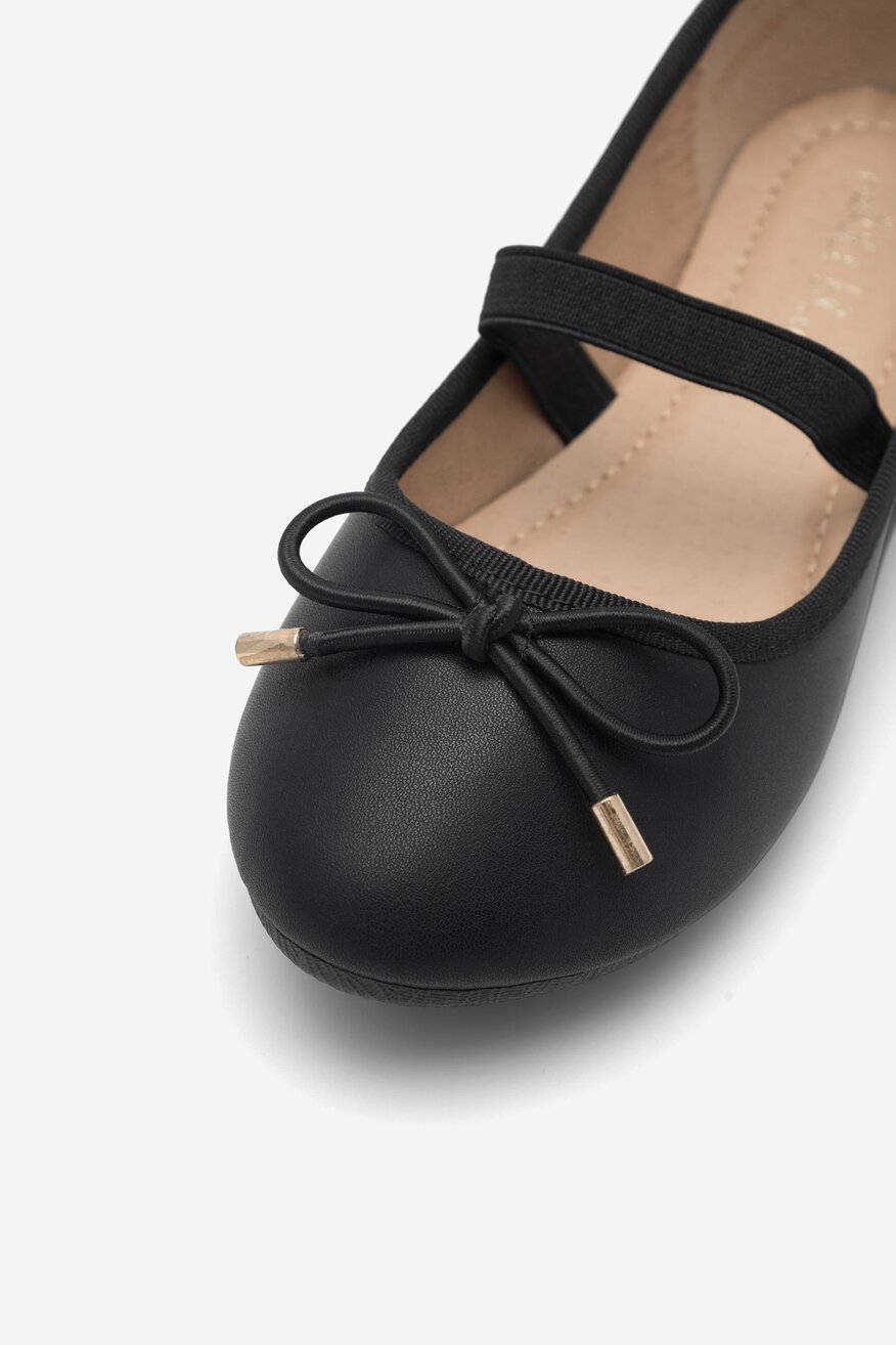 Baleriny Nelli Blu CS20506-04 Czarny