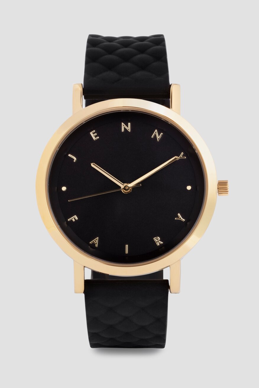 Zegarek Jenny Fairy JF WOMEN WATCH 01044420 Czarny