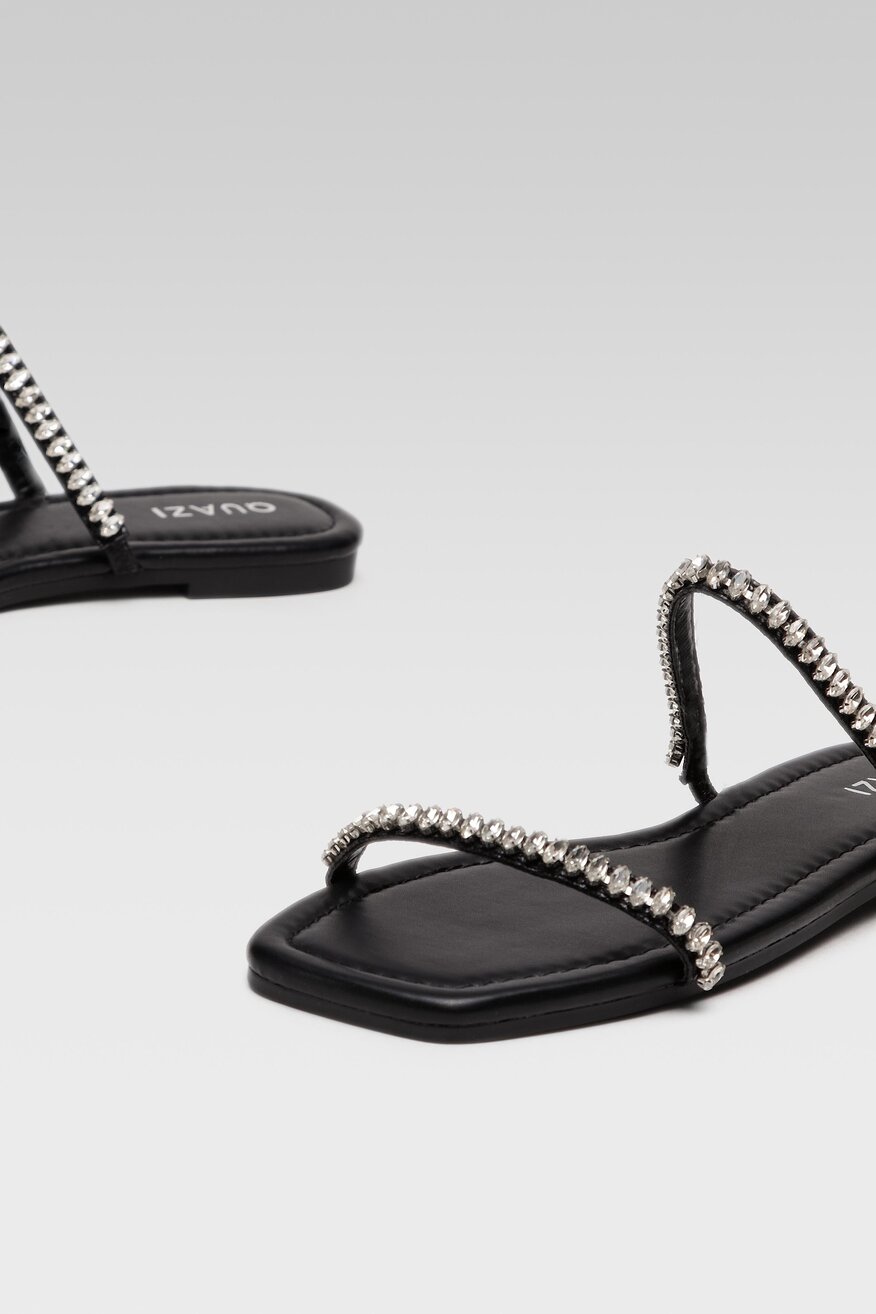 Klapki Quazi LS5520-06 Czarny