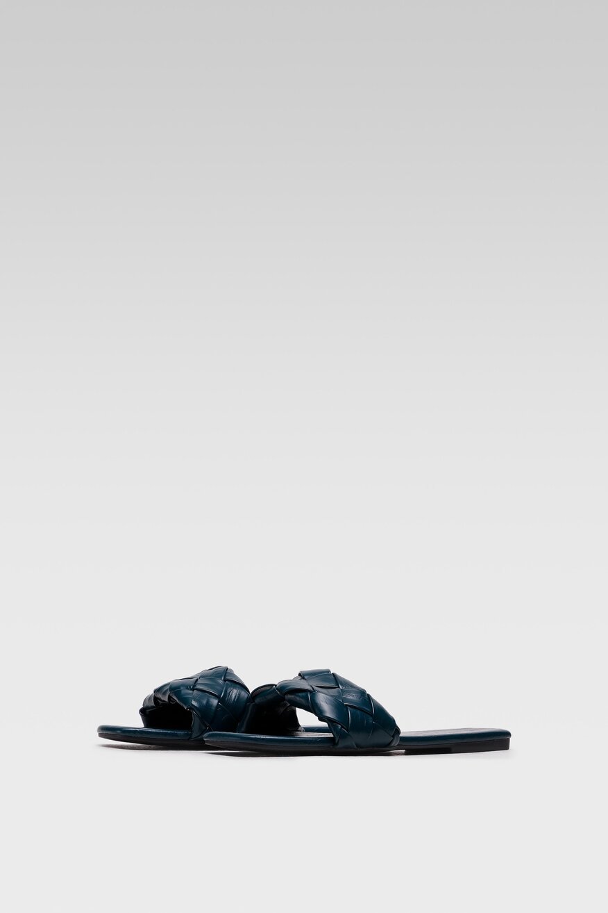 Klapki Bassano 23355HDC Niebieski