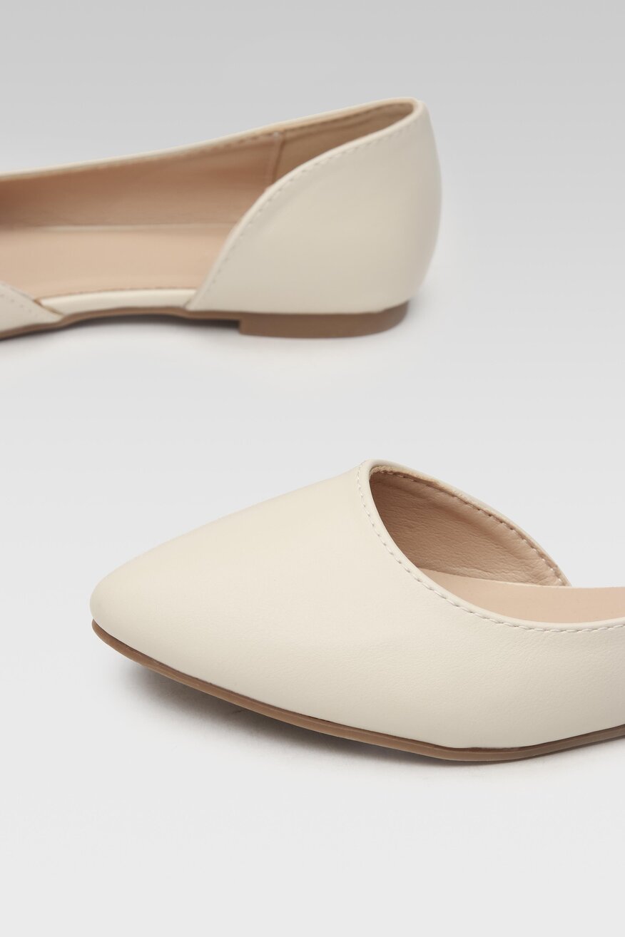 Baleriny Jenny Fairy JANE WS2108-08 Beżowy